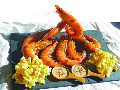 recette crevette imperiale Signe Poitou-Charentes