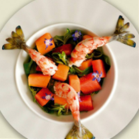 Recette Crevettes Impériales des marais charentais