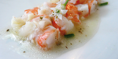 La recette de crevette impériale des marais charentais